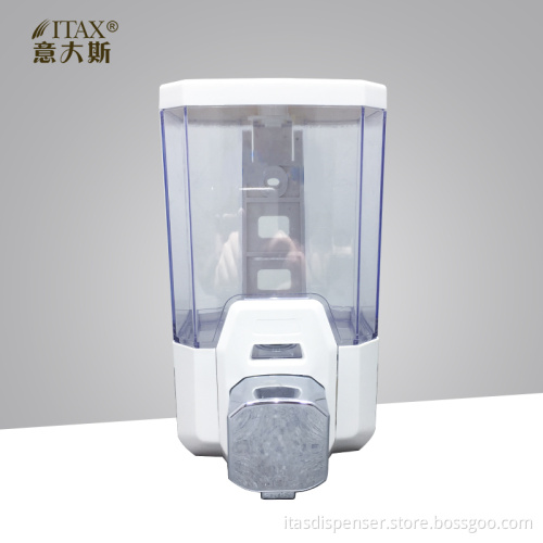1000ml Manual Liquid/foam hand soap dispenser ABS plastic wall mount soap holder hand machine with lock